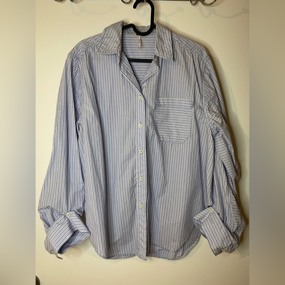 Free People button down blouse shirt - Picture 2 of 10